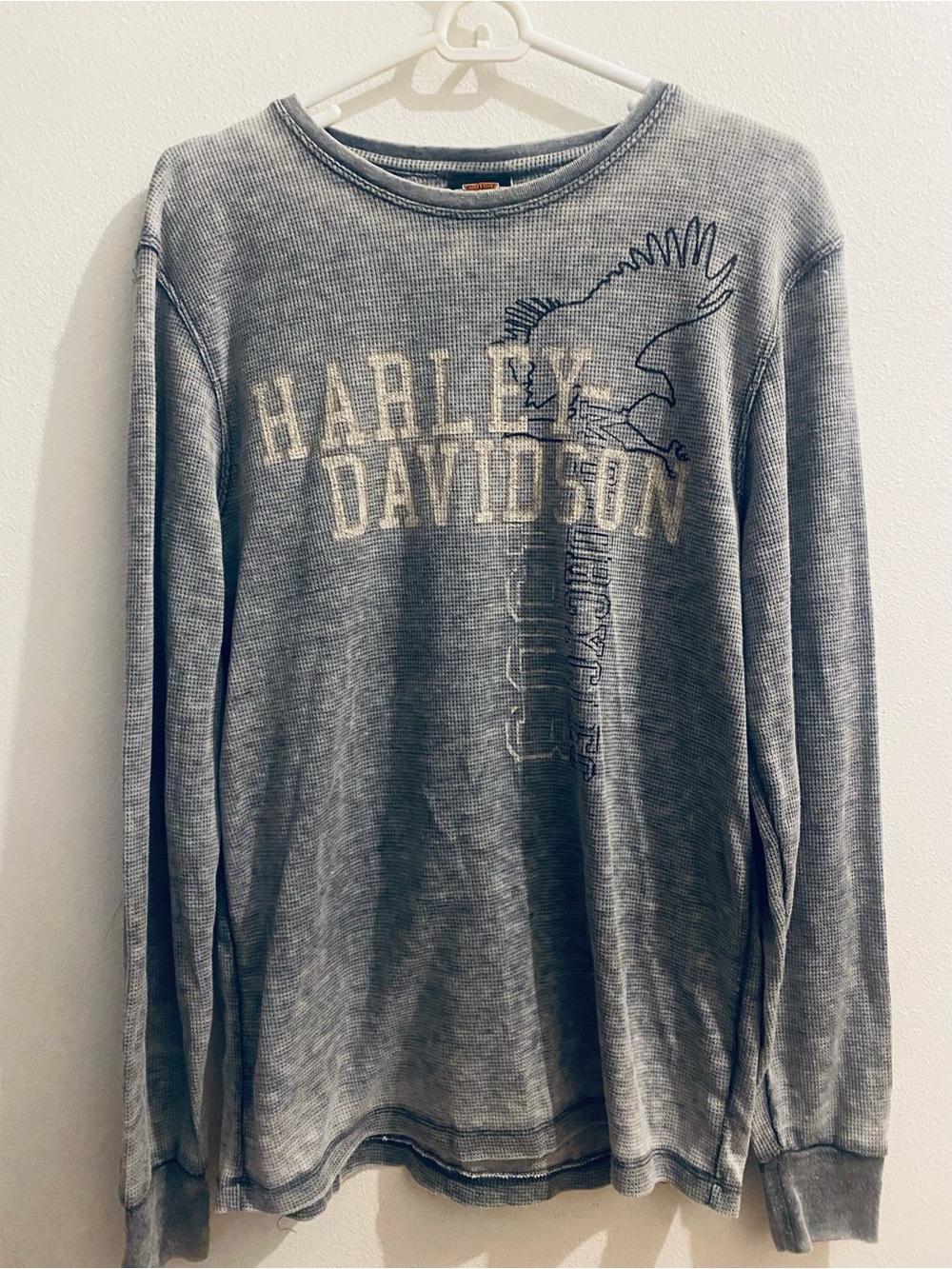 Harley-Davidson St. Joe, Jesse James, Pony Express Light Gray Thermal Medium